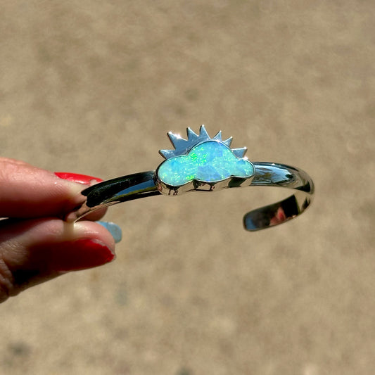 Opal Cloud Cuff