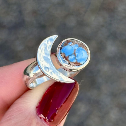 September Moon Ring- size 6
