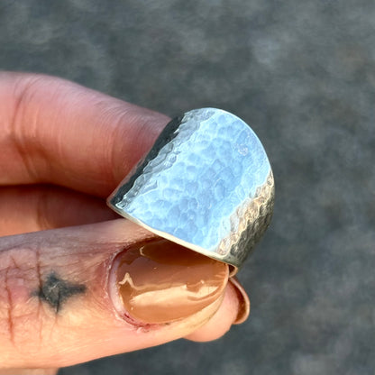 Hammered Saddle Band- Made to Order