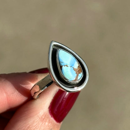 Shadowbox Drop Ring- size 9