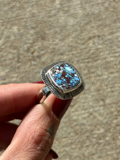 Golden Hill Webbed Ring- size 8.5