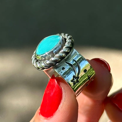 Royston Shooting Star Ring- size 6