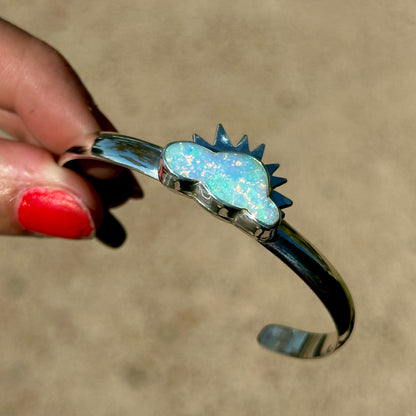Opal Cloud Cuff