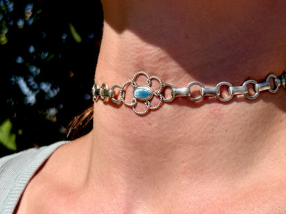 Japanese Imori Petal Puff Choker