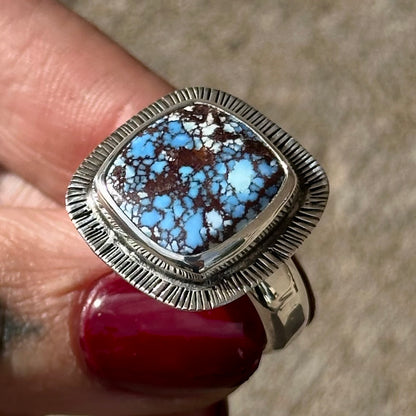Golden Hill Webbed Ring- size 8.5