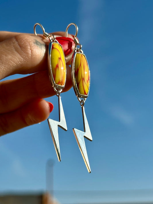 Rosarita Bolt Earrings
