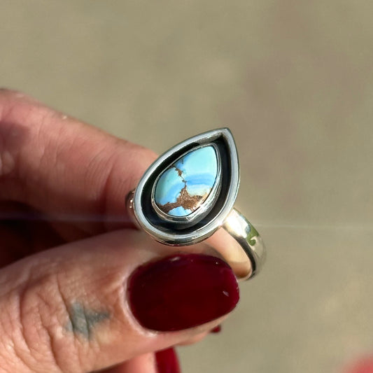 Shadowbox Drop Ring- size 9