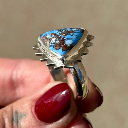 Golden Hill Webbed Ring- size 8