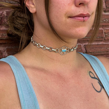 Japanese Imori Petal Puff Choker