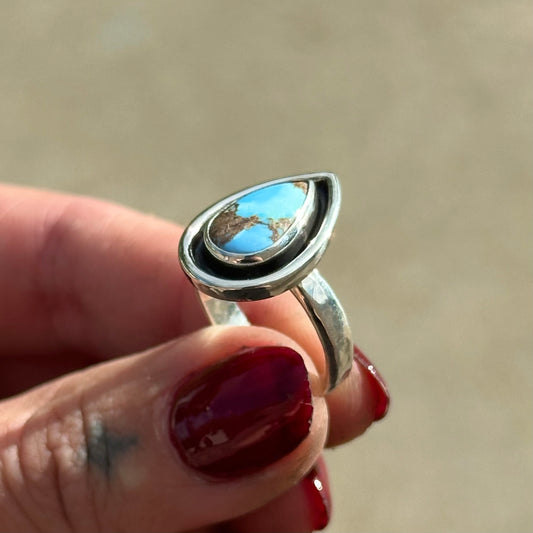 Shadowbox Drop Ring- size 5.5