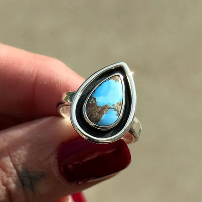 Shadowbox Drop Ring- size 5.5