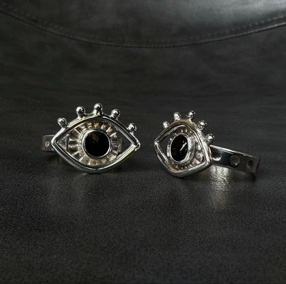 Onyx Eye Ring- Made to Order